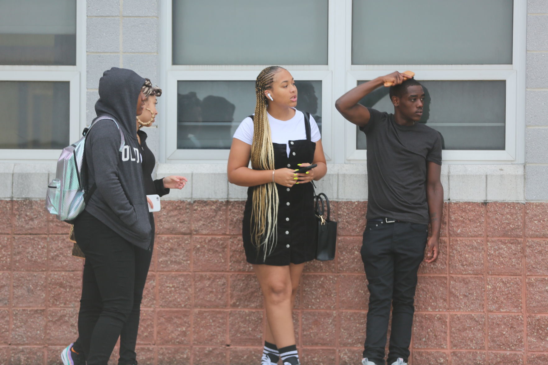 First Day at Pleasantville High School